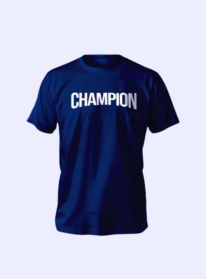 "Champion" T-Shirt – Bold Design, Premium Comfort, Unisex Fit