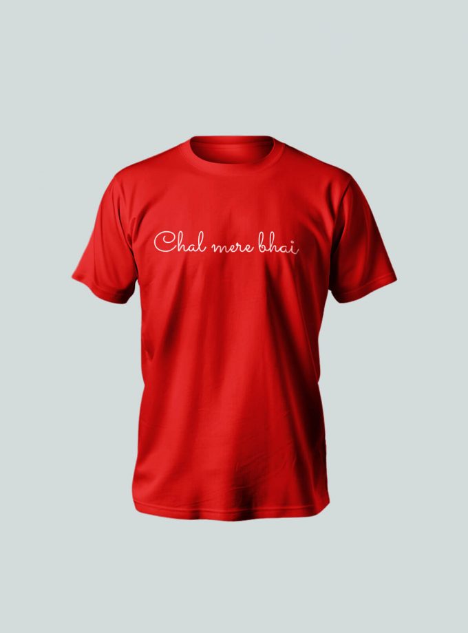 "Chal Mere Bhai" T-Shirt – Embrace the Spirit of Togetherness