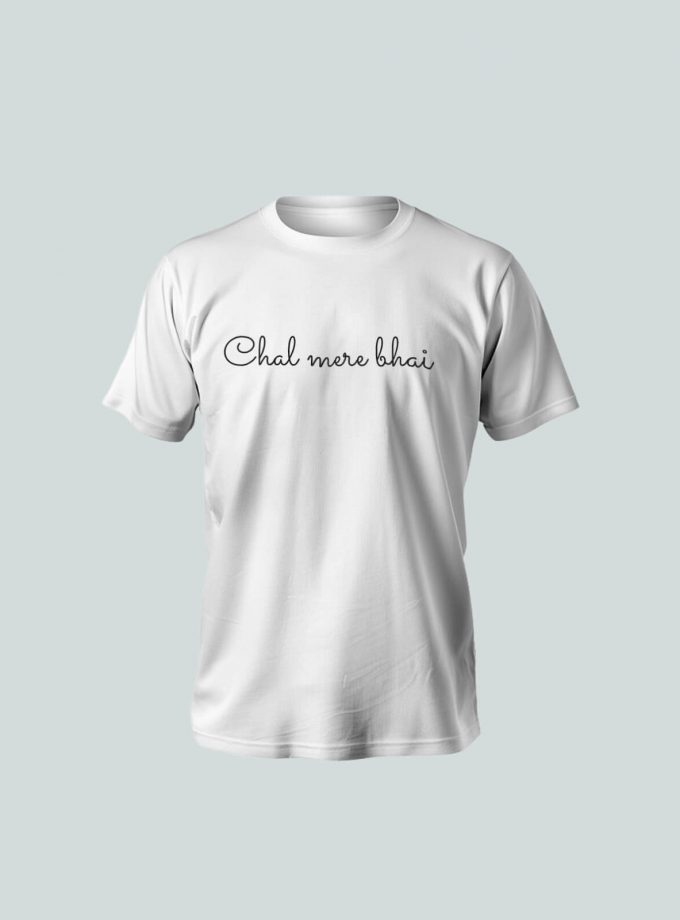 "Chal Mere Bhai" T-Shirt – Embrace the Spirit of Togetherness
