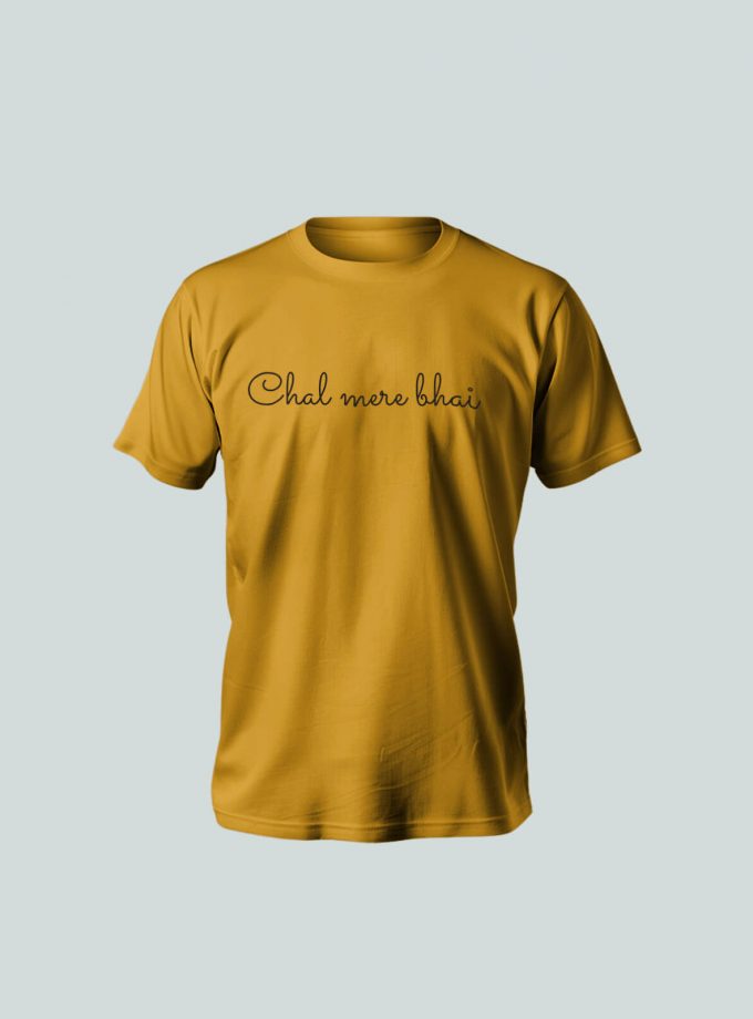 "Chal Mere Bhai" T-Shirt – Embrace the Spirit of Togetherness