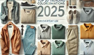 Top 20 Trending Color Combinations for Everyday Use in 2025