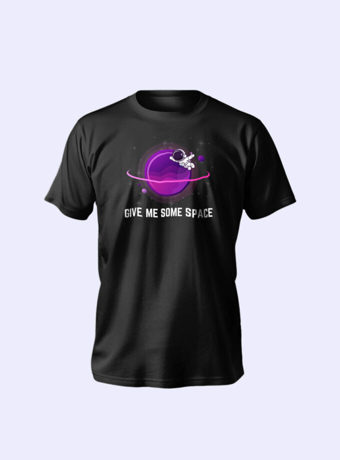 Give Me Some Space Unisex Cotton T-Shirts – Bold and Comfortable