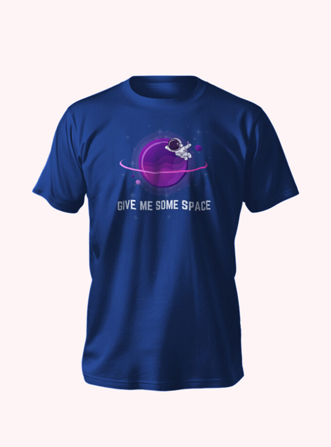Give Me Some Space Unisex Cotton T-Shirts – Bold and Comfortable