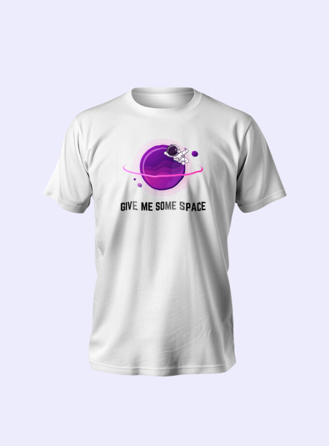 Give Me Some Space Unisex Cotton T-Shirts – Bold and Comfortable