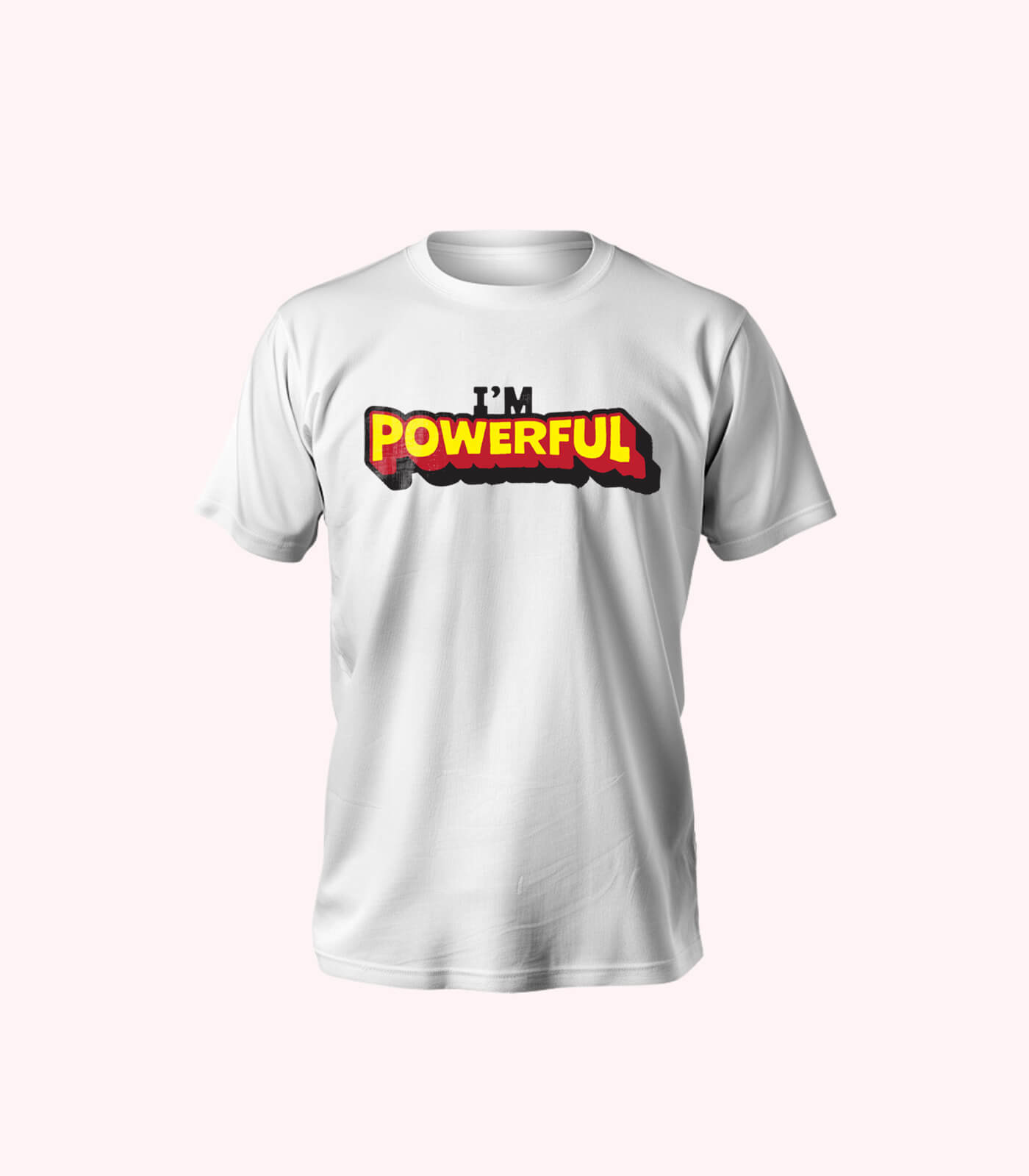 "I Am Powerful" Unisex T-Shirt – Confident, Empowering, and Effortlessly Stylish - Image 2