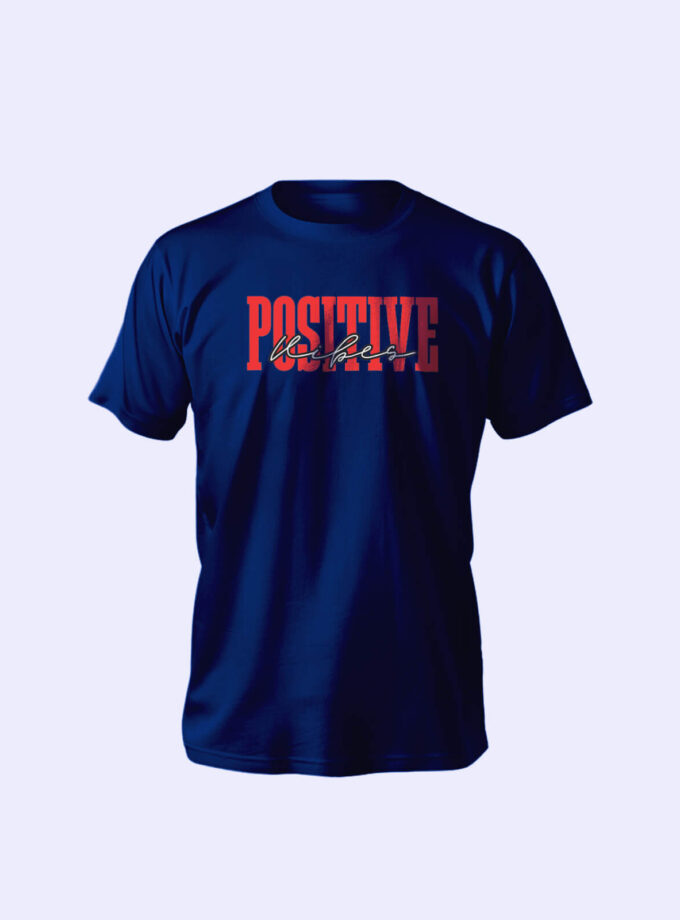 "Positive Vibes" Unisex T-Shirts – Radiate Confidence, Energy, and Style
