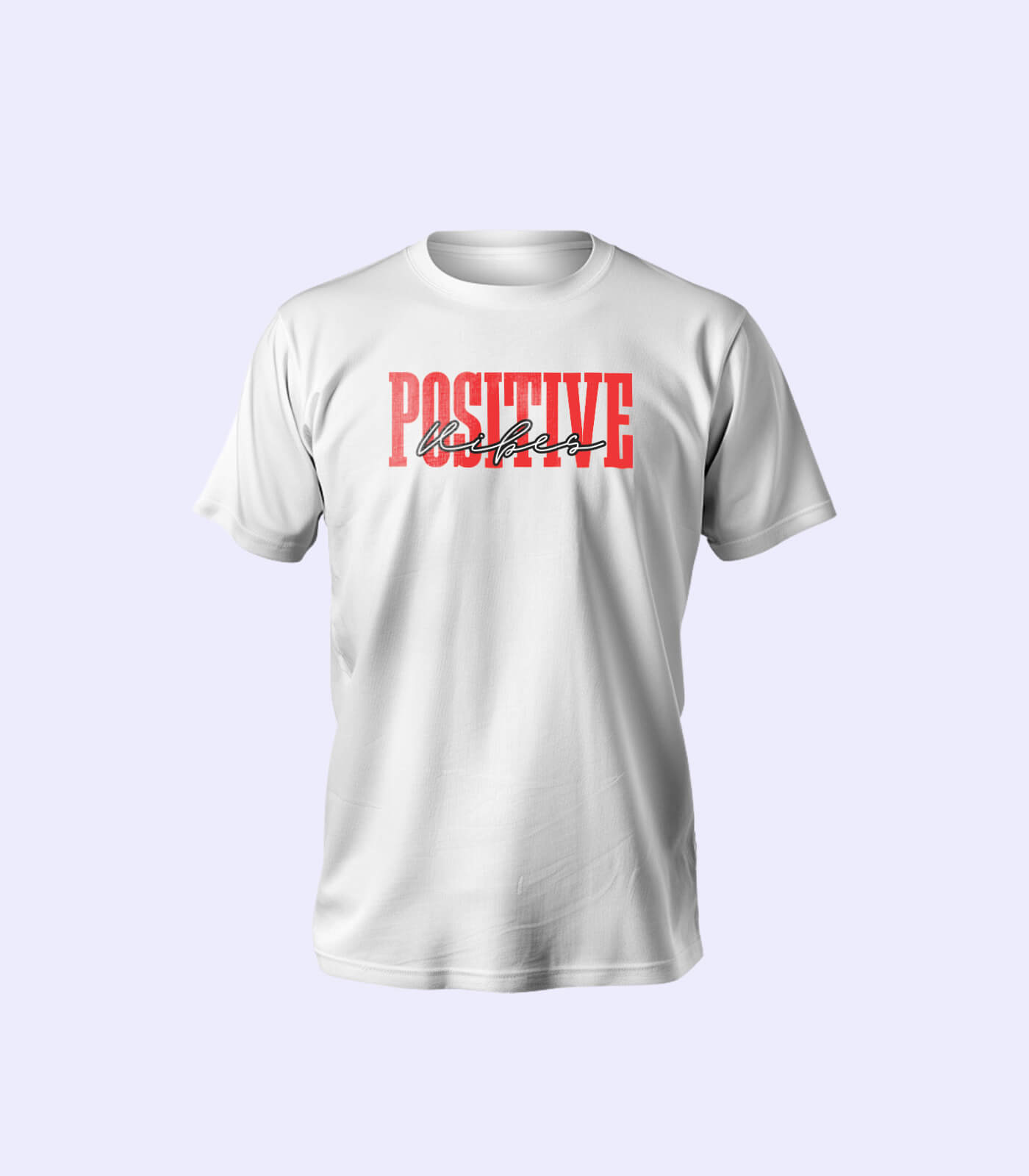 "Positive Vibes" Unisex T-Shirts – Radiate Confidence, Energy, and Style - Image 4