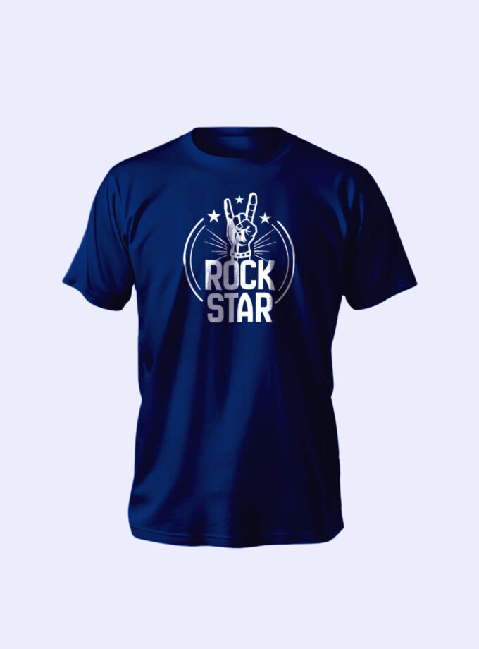 "Rockstar" Unisex T-Shirt – Bold Vinyl Design, Ultimate Comfort, Iconic Style