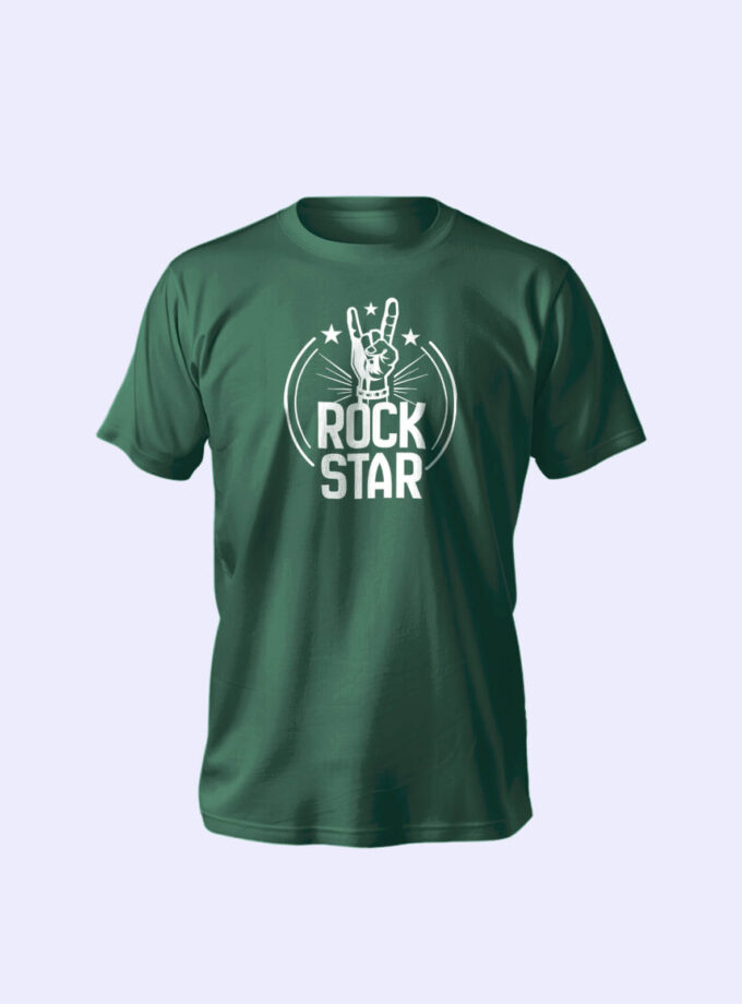 "Rockstar" Unisex T-Shirt – Bold Vinyl Design, Ultimate Comfort, Iconic Style