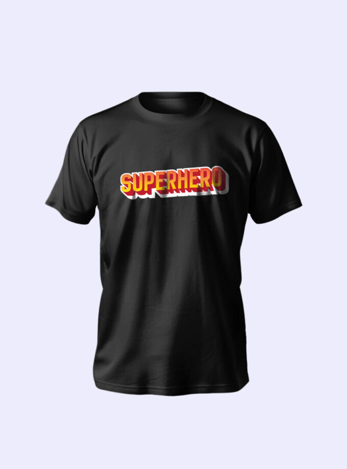 "Superhero" Unisex T-Shirt – Bold Style, Ultimate Comfort, Heroic Spirit