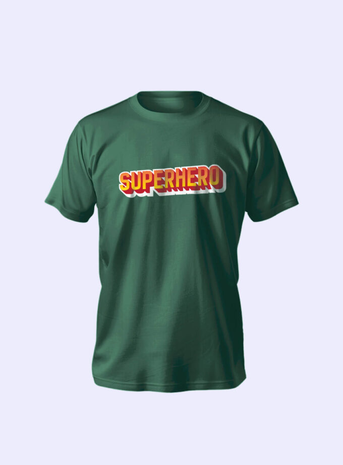 "Superhero" Unisex T-Shirt – Bold Style, Ultimate Comfort, Heroic Spirit