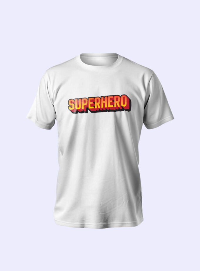"Superhero" Unisex T-Shirt – Bold Style, Ultimate Comfort, Heroic Spirit